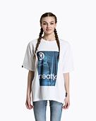 Unisex tričko Meatfly Junglist, Blue Leaf