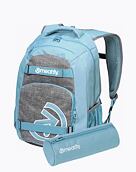 Batoh Meatfly Exile, Grey Heather / Aqua, 24 L + PENÁL ZDARMA