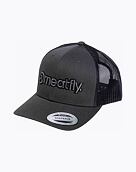 Kšiltovka Meatfly MF Logo Trucker, Black / Grey / Dark Grey