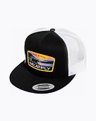 Kšiltovka Meatfly Thunderbolt Trucker, Yellow Alaska / Black