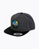Kšiltovka Meatfly Flanker Snapback, Beach / Charcoal / Black