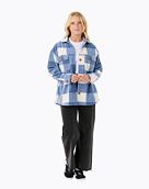 Dámská košilová bunda Rip Curl Neon Isles Fleece L/S, Blue