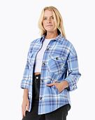 Dámská košile Rip Curl Oceanic L/S Flannel, Blue