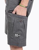 Pánské kraťasy Meatfly Icon, Heather Grey
