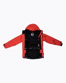 Pánská SNB & SKI bunda Meatfly Cronos, Ferrari Red/Dark Grey