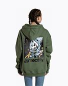 Unisex mikina Meatfly Fry, Olive