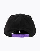 Kšiltovka Meatfly Alfy Snapback, Black Tomcat