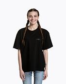 Unisex tričko Meatfly Minimal, Black