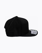 Kšiltovka Meatfly Gruman Premium Snapback, White Round / Black
