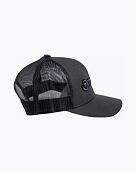 Kšiltovka Meatfly MF Logo Trucker, Black / Grey / Dark Grey