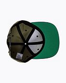 Kšiltovka Meatfly Jacob Snapback, Olive