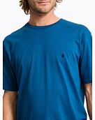 Pánské tričko Volcom Stone Blanks Bsc Sst, Cosmic Blue