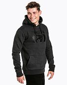 Pánská mikina Meatfly Podium Hoodie, Charcoal Heather