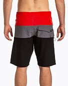 Pánské plavky Meatfly Mitch Boardshorts 21", Red Stripes
