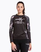 Dámský bike dres Meatfly Leah, Storm Camo Pink/Black
