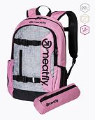 Batoh Meatfly Basejumper, Dusty Rose/Grey, 22 L