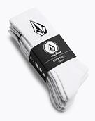 Pánské ponožky Volcom Full Stone Triple Pack, White