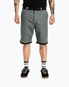 Pánské kraťasy Meatfly Barry 2.0, Grey / Black Ripstop