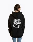 Unisex mikina Meatfly Fry, Dancing Skeleton