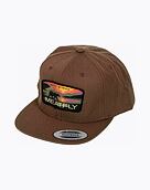 Kšiltovka Meatfly Hornet Snapback, Red Alaska / Tan