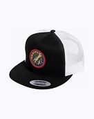 Kšiltovka Meatfly Thunderbolt Trucker, Grey Eternal / Black