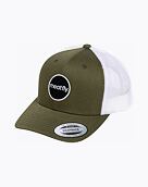 Kšiltovka Meatfly MF View Trucker, Embroidery / Buck / White