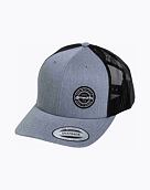 Kšiltovka Meatfly MF View Trucker, White Round / Heather