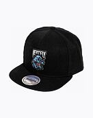 Kšiltovka Meatfly Alfy Snapback, Black Panther