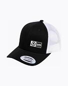 Kšiltovka Meatfly MF View Trucker, Brand Black/White