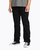 Pánské kalhoty Volcom Solver Denim, Black Out