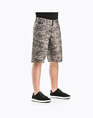 Kraťasy Meatfly Bobber 17, C - Light Grey Binary Camo