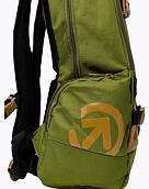 Batoh Meatfly Basejumper, Forest Green/Brown, 22 L + PENÁL ZDARMA