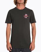 Pánské tričko Volcom Mr Liberty Fty Sst, Rinsed Black