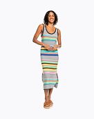 Dámské šaty Roxy Sunshine Bouquet, Anthracite Good Vibration