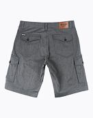 Pánské kraťasy Meatfly Icon, Heather Grey