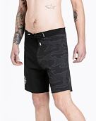 Pánské plavky Meatfly Ernie Boardshorts 19", Morph Black