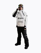 Unisex SNB & SKI bunda Meatfly Maddie, Clouds White