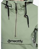 Dámská street bunda Meatfly Kalle, Olive / Black Logo