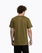 Pánské tričko Meatfly Revital, Khaki Green