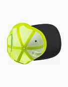 Kšiltovka Meatfly MF Logo Trucker, Charcoal/Neon Green
