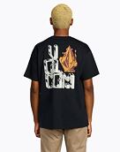Pánské tričko Volcom Fa Callum Rooney Sst, Antique Black